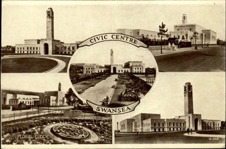 Early postcard of swansea